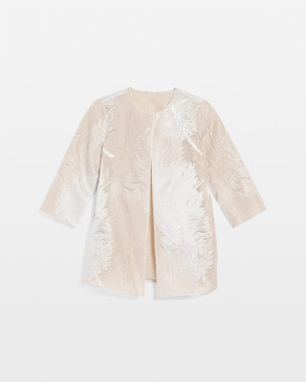 Travelers™ Collection Metallic 3/4 Sleeve Jacket - Chico's