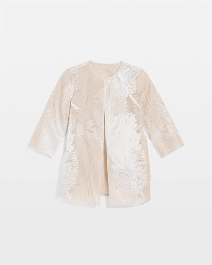 Travelers™ Collection Metallic 3/4 Sleeve Jacket - Chico's