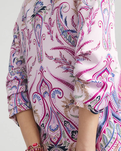 Ruched Sleeve Paisley Blazer - Chico's