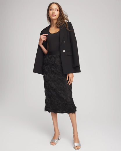 Chevron Fringe Party Skirt - Chico's