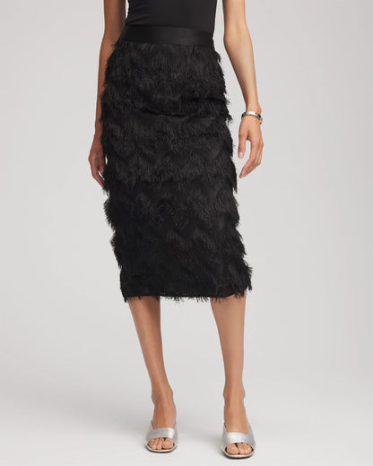 Chevron Fringe Party Skirt - Chico's