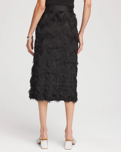 Chevron Fringe Party Skirt - Chico's