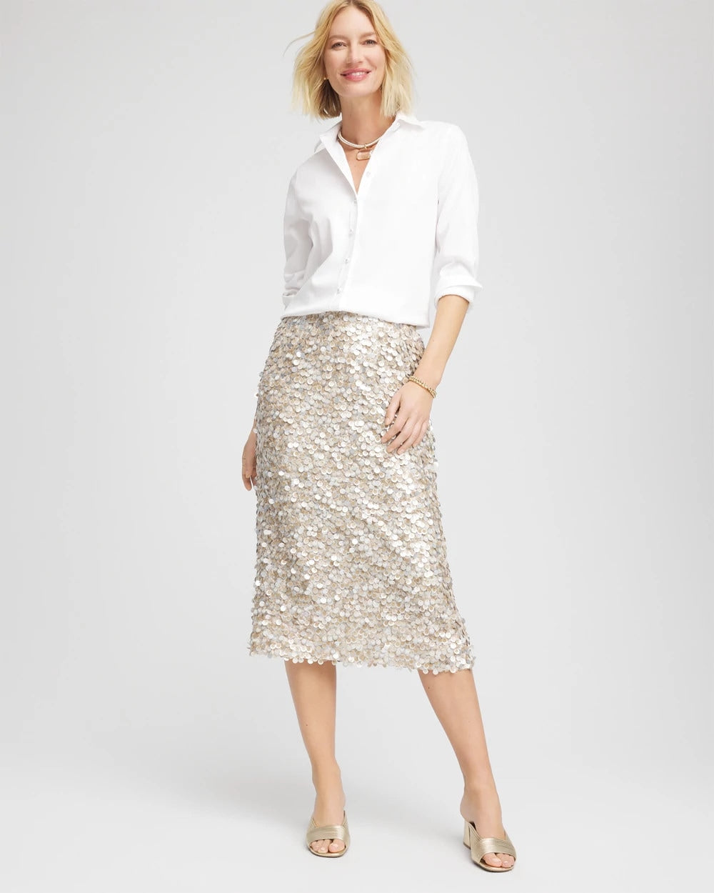 Sequins Party Pencil Skirt - Chico's