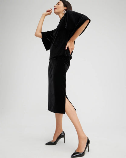 Travelers™ Velvet Midi Skirt - Chico's