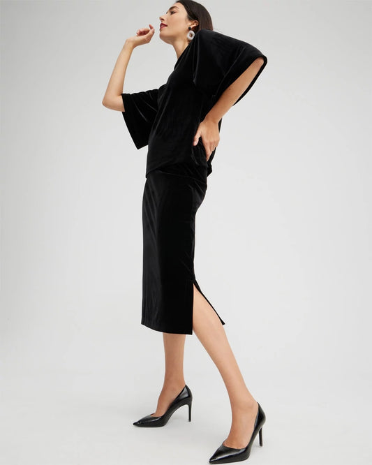 Travelers™ Velvet Midi Skirt - Chico's