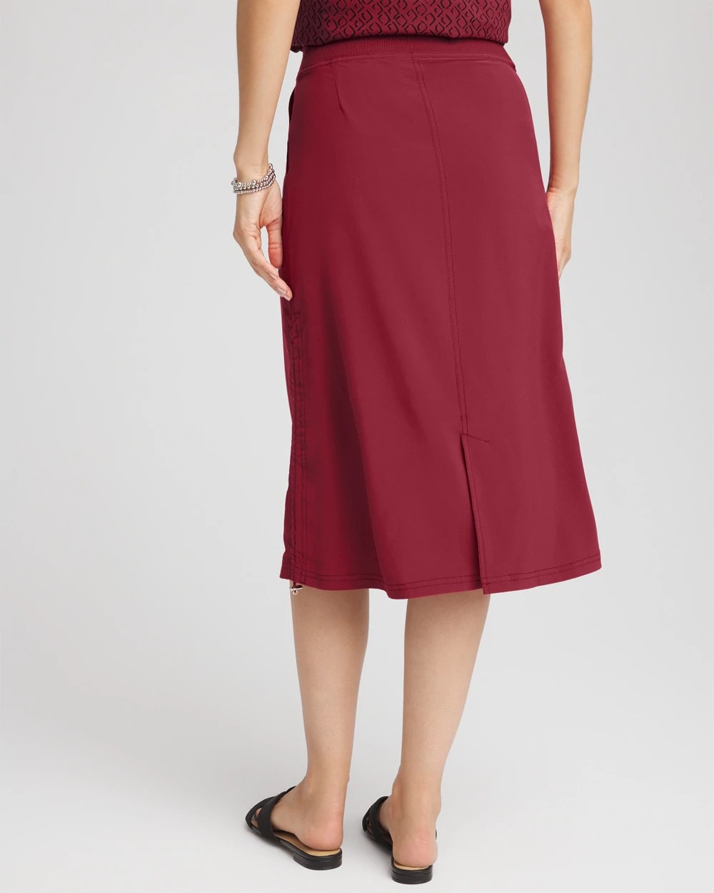 Zenergy® UPF Bungee-Hem Pull-On Skirt - Chico's