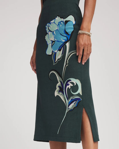 Travelers™ Artisanal Midi Skirt - Chico's