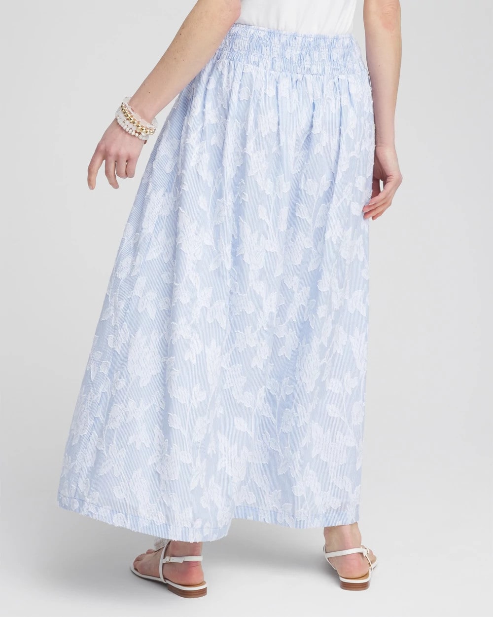 Floral Jacquard Maxi Skirt - Chico's
