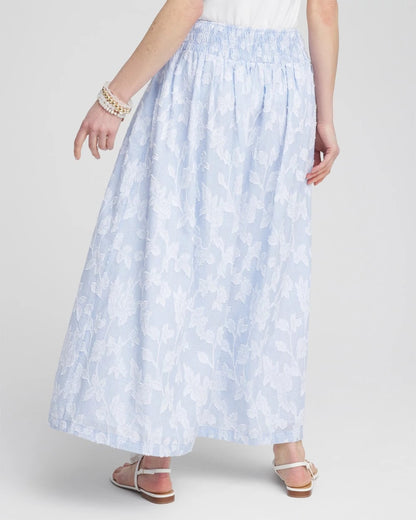Floral Jacquard Maxi Skirt - Chico's