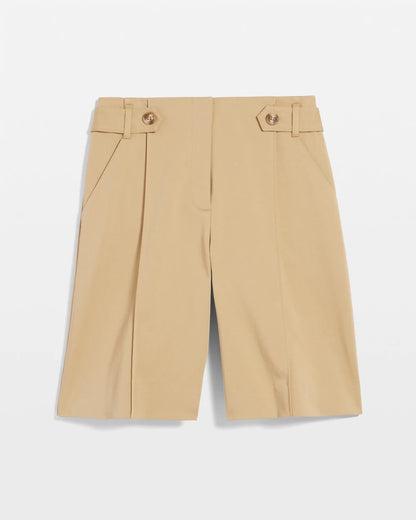 Sateen Tab-Front A-line Shorts - Chico's