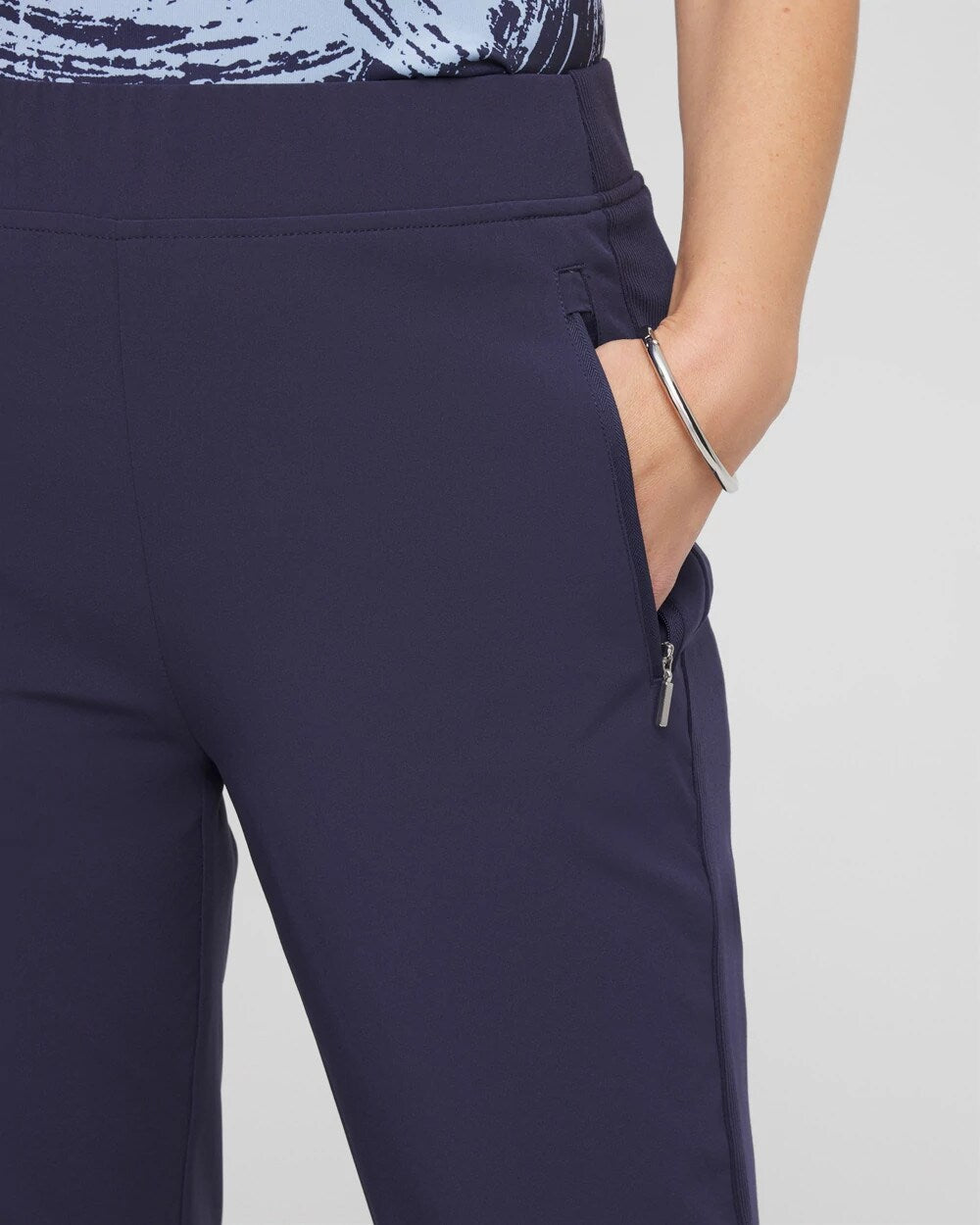 Zenergy® UPF Rib Mix Ankle Pants - Chico's