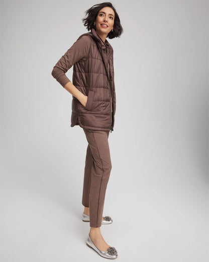 Zenergy® Quilted Hooded Vest - Chico's