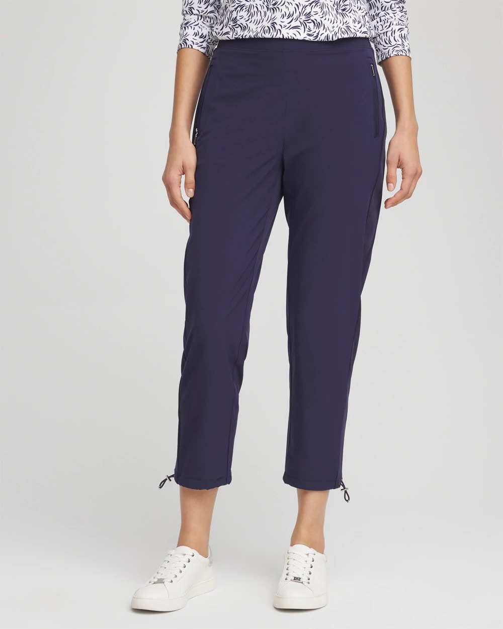 Zenergy® UPF Rib Mix Cropped Pants - Chico's