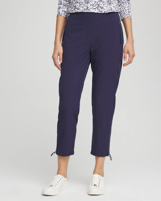 Zenergy® UPF Rib Mix Cropped Pants - Chico's