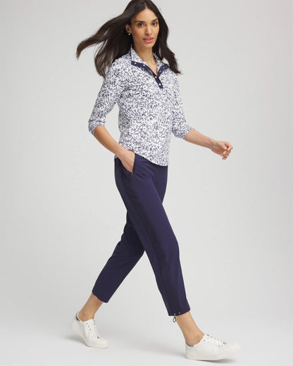 Zenergy® UPF Rib Mix Cropped Pants - Chico's