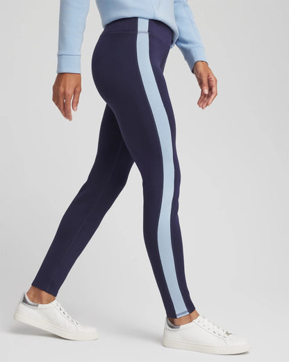 Zenergy® Soft Topaz Contrast Leggings - Chico's