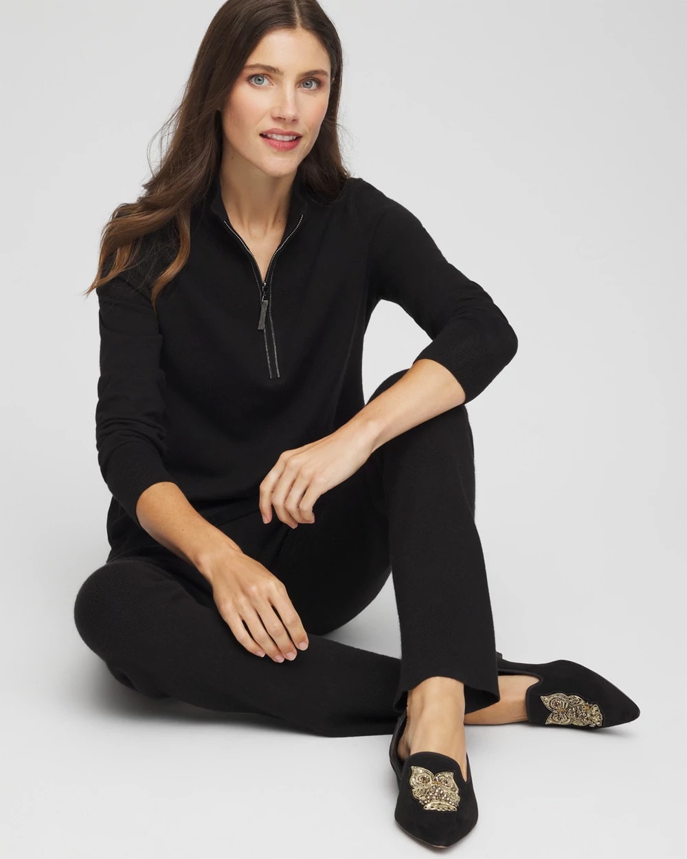 Zenergy® Luxe Half-Zip Pullover Top - Chico's