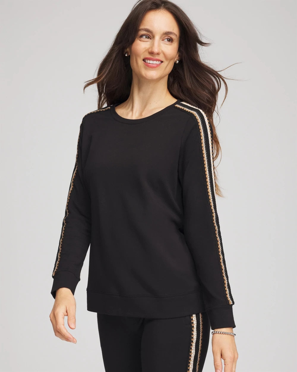 Zenergy® Lattice-Trim Pullover Top - Chico's