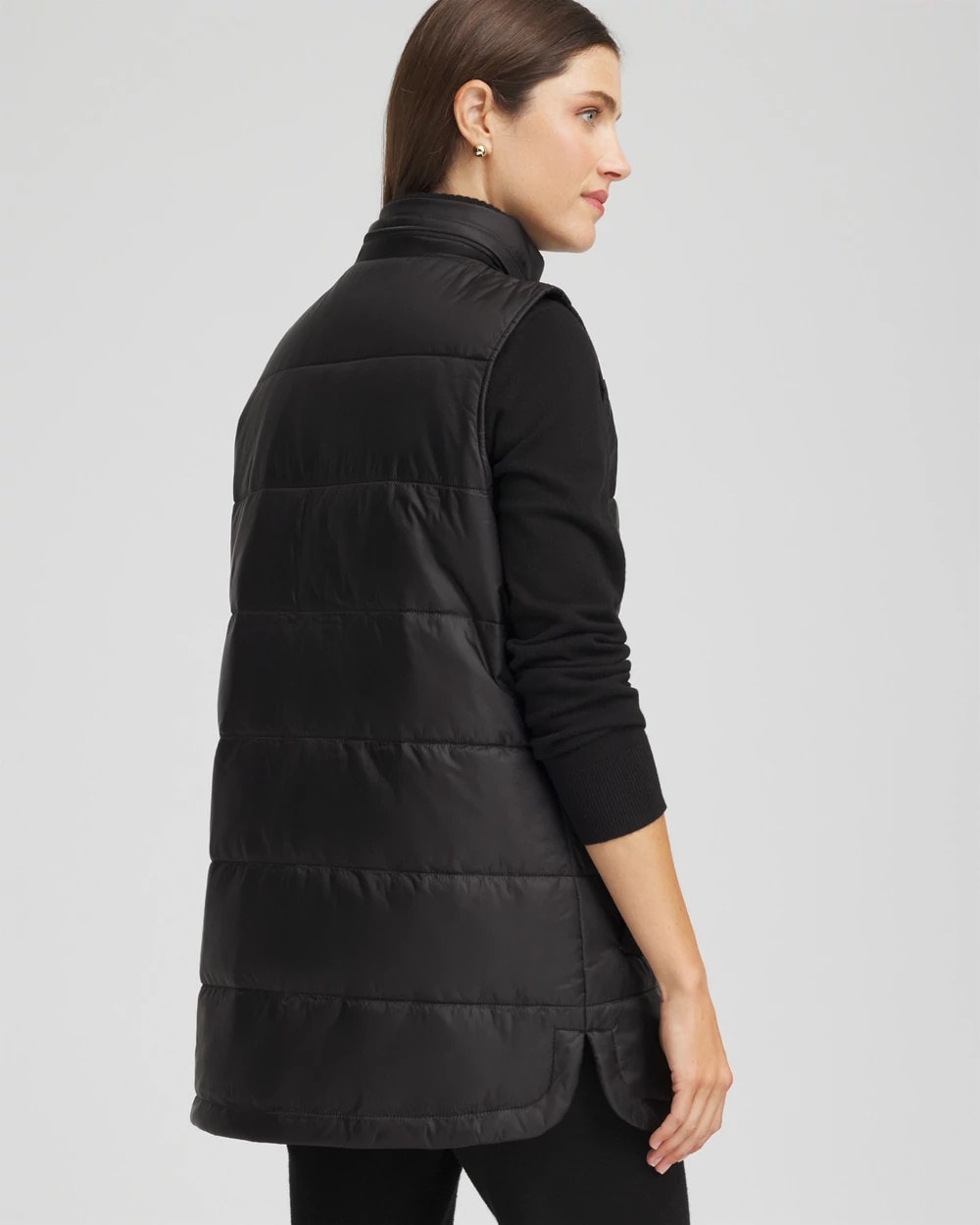 Zenergy® Quilted Hooded Vest - Chico's