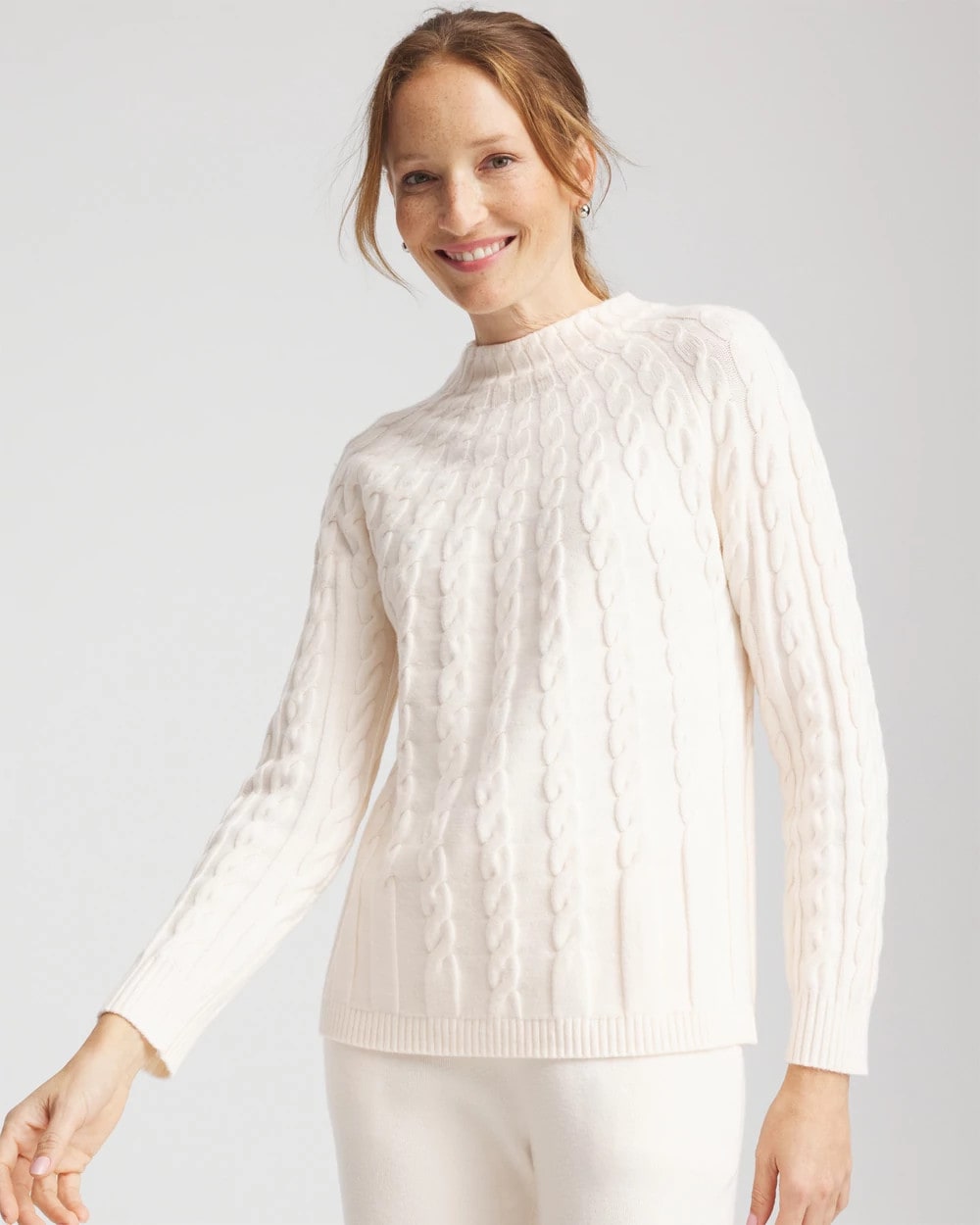 Zenergy® Luxe Cable Sweater - Chico's
