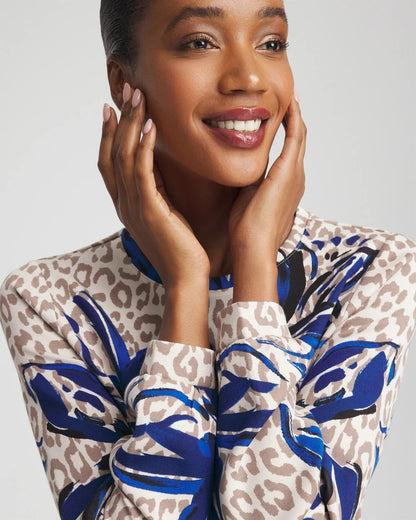 Zenergy® Soft Animal Print Top - Chico's