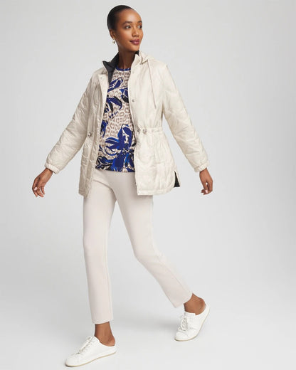 Zenergy® Water-Resistant Quilted Anorak Jacket - Chico's