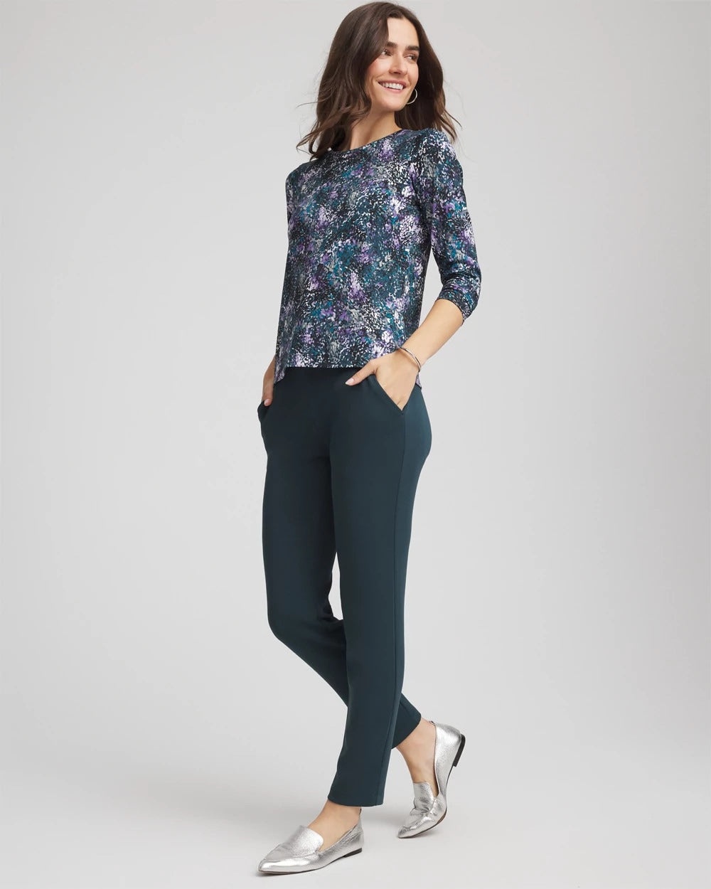 Zenergy® Soft Brushed Scattered Top - Chico's