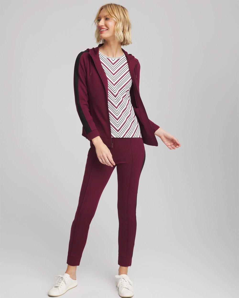 Zenergy® Soft Brushed Striped Top - Chico's