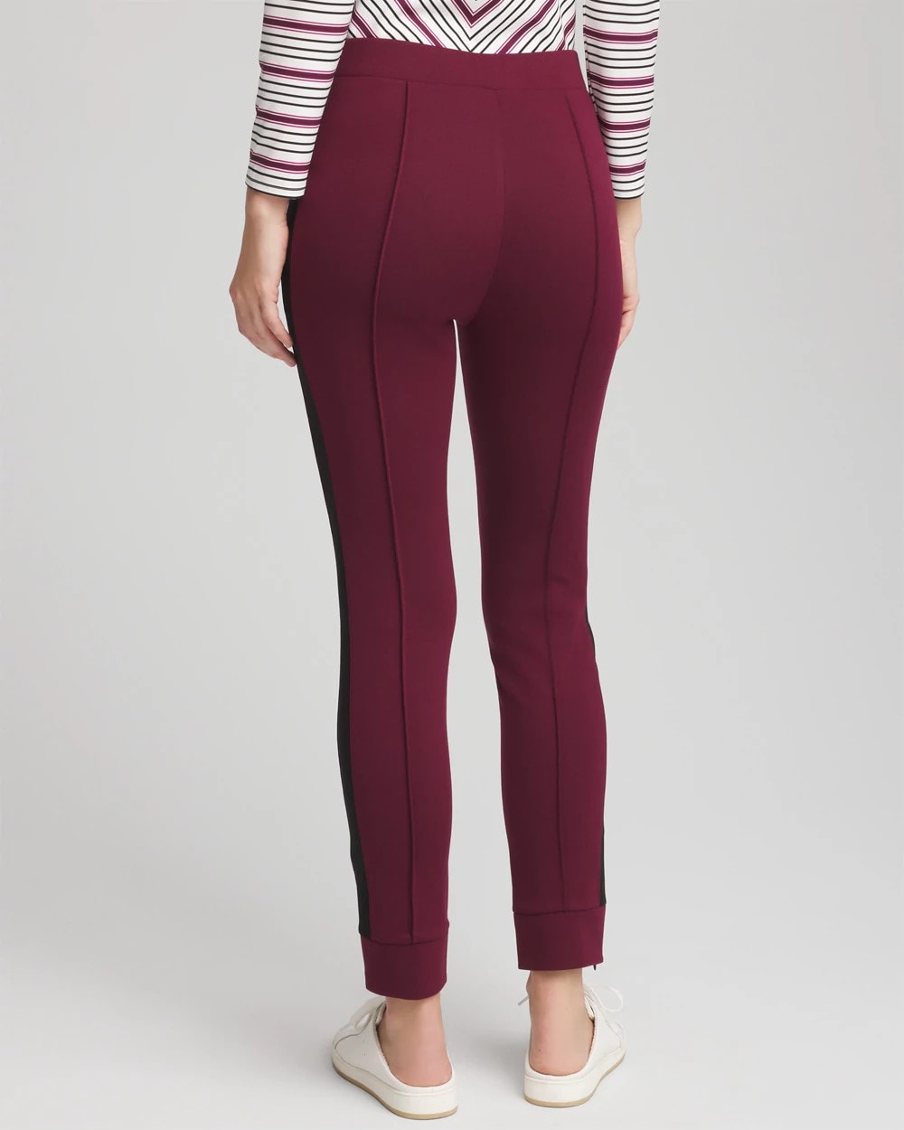 Zenergy® Double-Knit Contrast Ankle Pants - Chico's