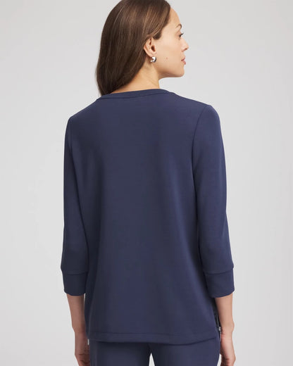 Zenergy® Satin-Trim Tunic - Chico's