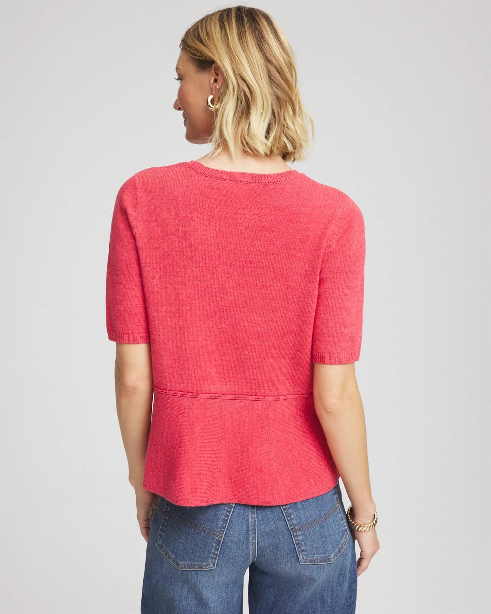 Pullover Peplum Sweater - Chico's