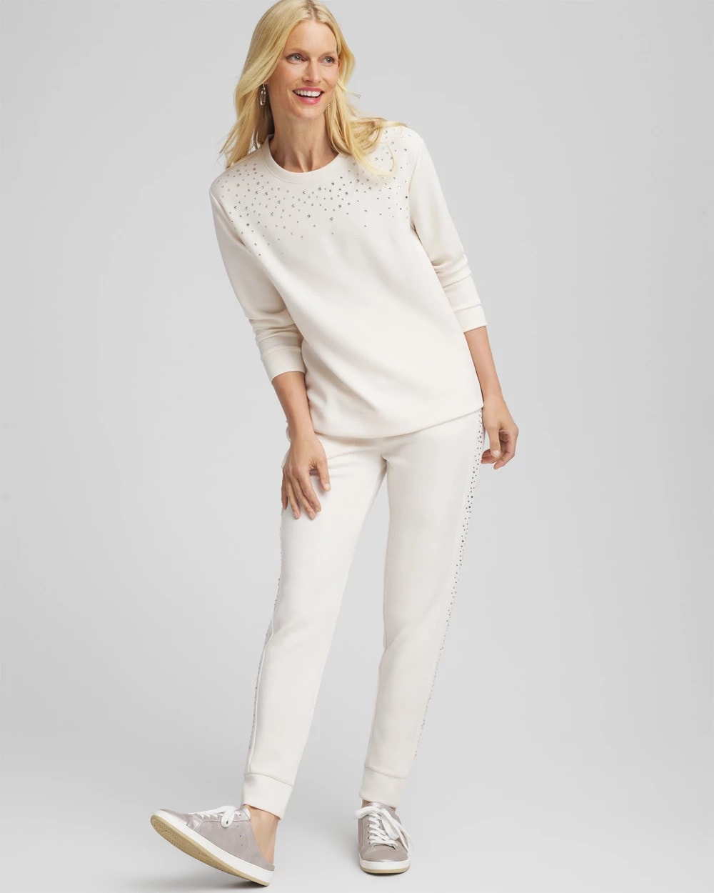 Zenergy® Rhinestone Pullover Top - Chico's