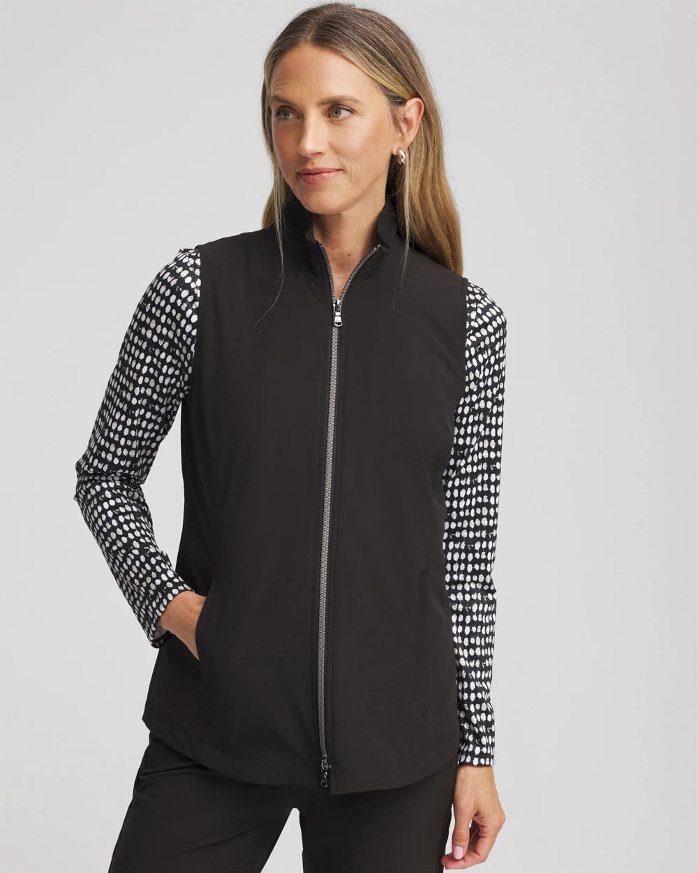 Zenergy® UPF Front-Zip Travel Vest - Chico's