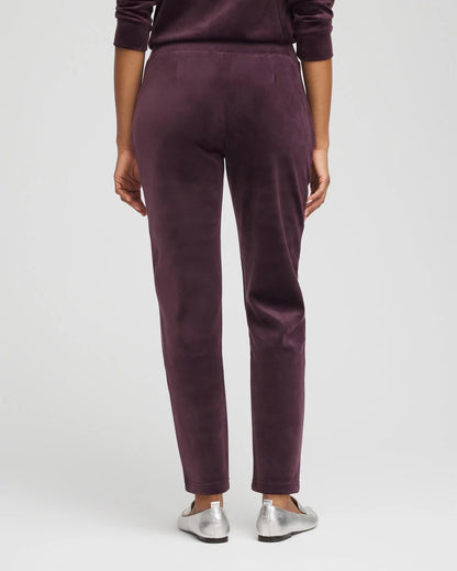 Zenergy® Velour Tapered Ankle Pants - Chico's