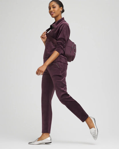Zenergy® Velour Tapered Ankle Pants - Chico's
