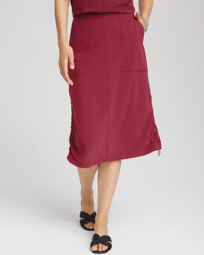 Zenergy® UPF Bungee-Hem Pull-On Skirt - Chico's
