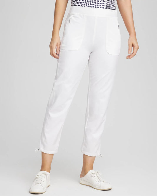 Zenergy® UPF Bungee Neema Cropped Pants - Chico's
