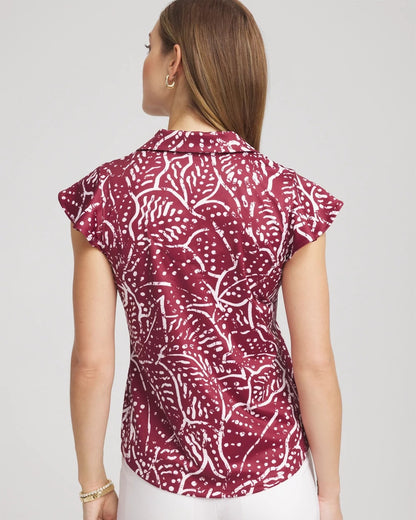 Zenergy® UPF Printed Polo Top - Chico's