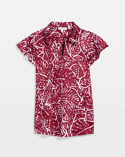 Zenergy® UPF Printed Polo Top - Chico's