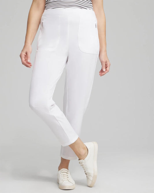 Zenergy® UPF Ribbed Side Ankle Pants - Chico's