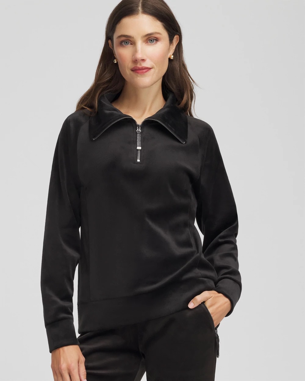 Zenergy® Velour Pullover - Chico's