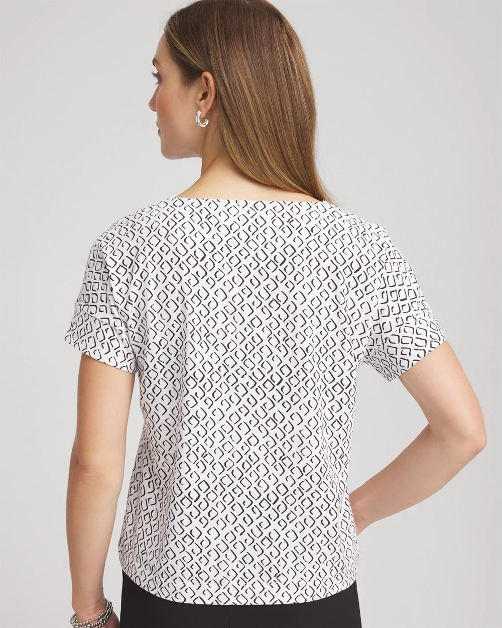 Zenergy® UPF Geo-Print Dolman Top - Chico's