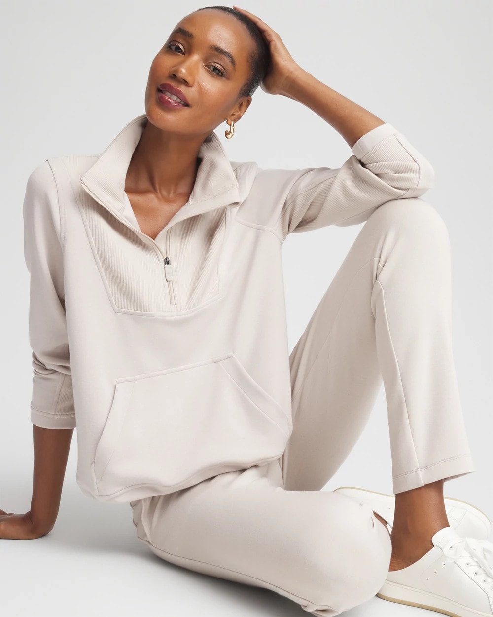 Zenergy® Ribbed Sweatshirt - Chico's