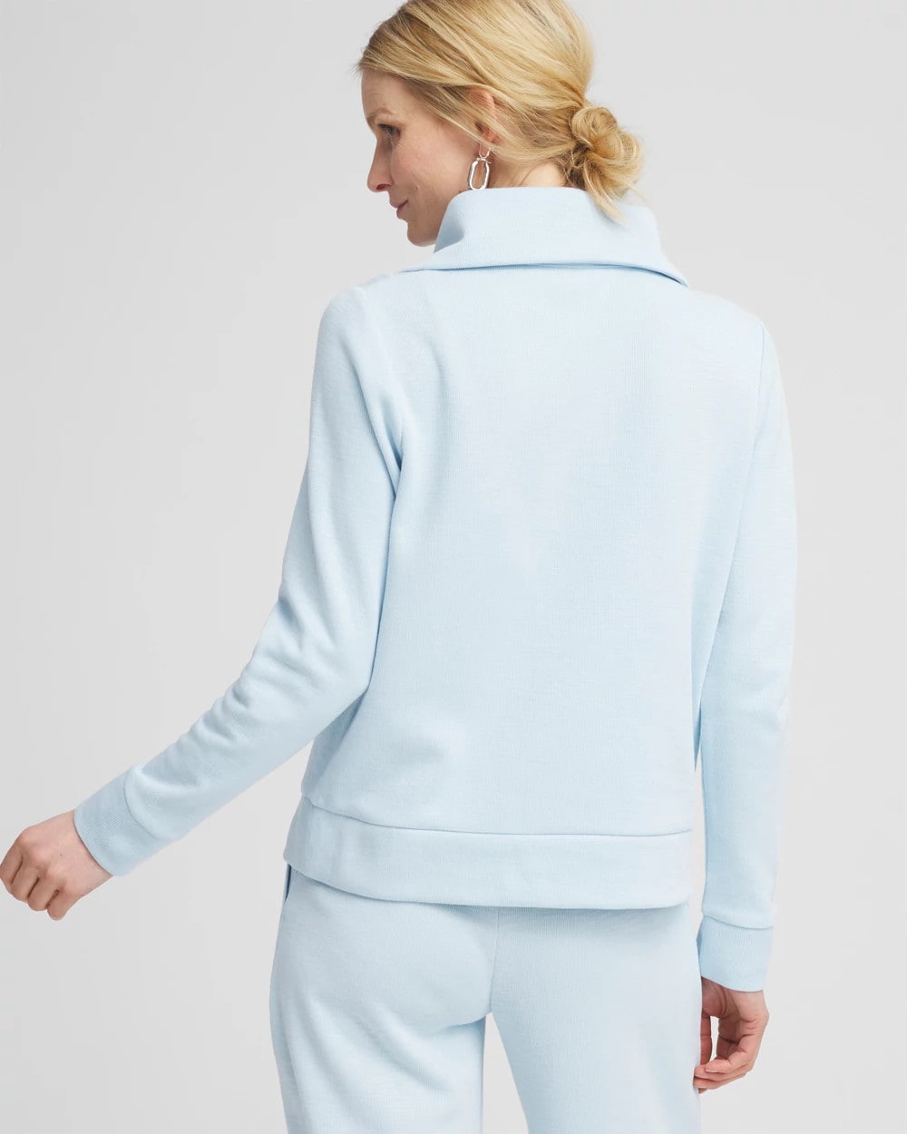Zenergy® Beach Slub Half-Zip Pullover Top - Chico's