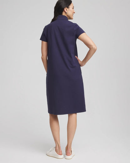 Zenergy® UPF Knit Half-Zip Dress - Chico's