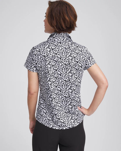 Zenergy® UPF Mockneck Short-Sleeve Top - Chico's