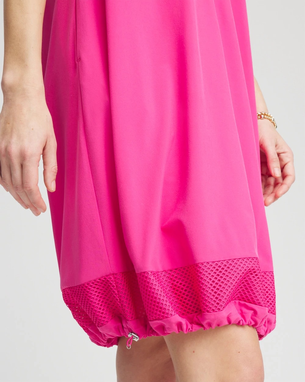 Zenergy® UPF Mesh-Trim Bungee Dress - Chico's