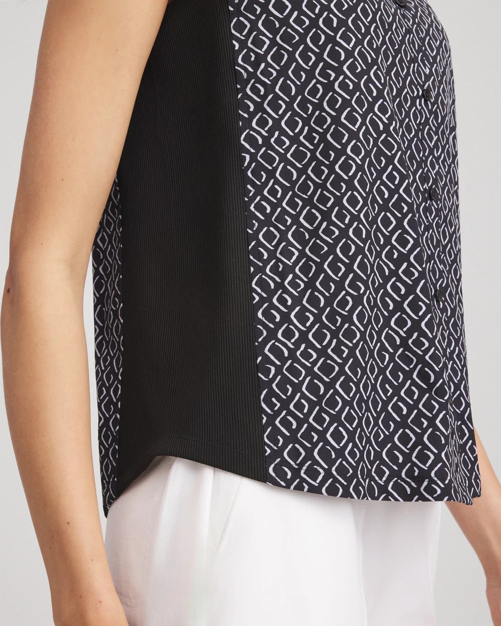 Zenergy® UPF Geo-Print Shirt - Chico's