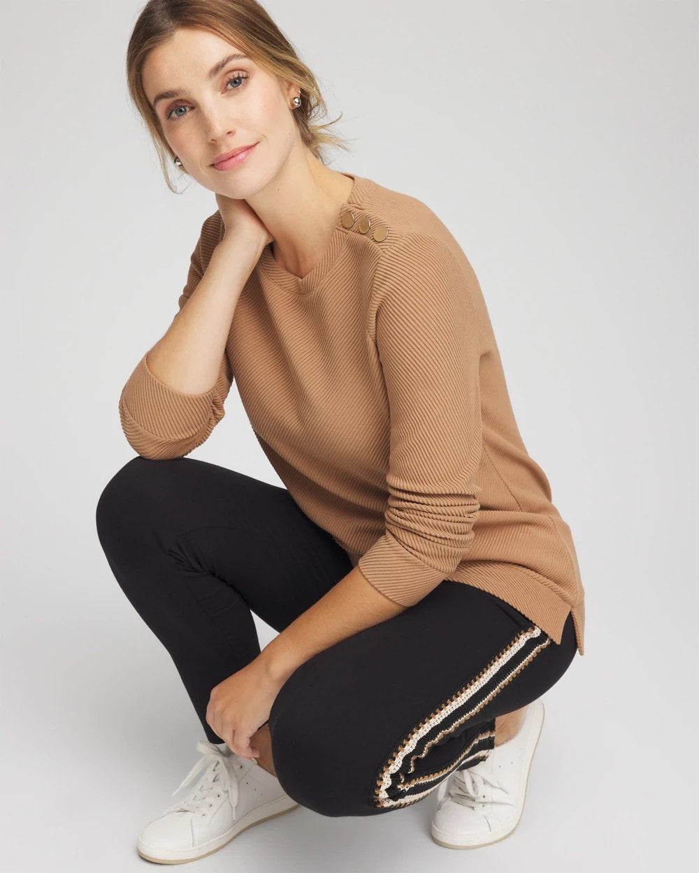 Zenergy® Ottoman Ribbed Tunic - Chico's