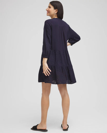 Embroidered Eyelet Coverup - Chico's